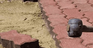 Укладка плитки на песок в Белебее в октябре