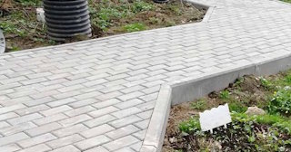Профессиональная укладка брусчатки в Белебее в октябре