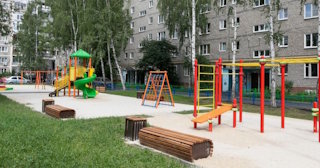 Благоустройство детской площадки во дворе от 1938 руб. в Белебее