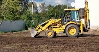 Выравнивание рельефа в Белебее в октябре