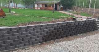Установка подпорной стенки в Белебее: качество и цена от 2805 руб.